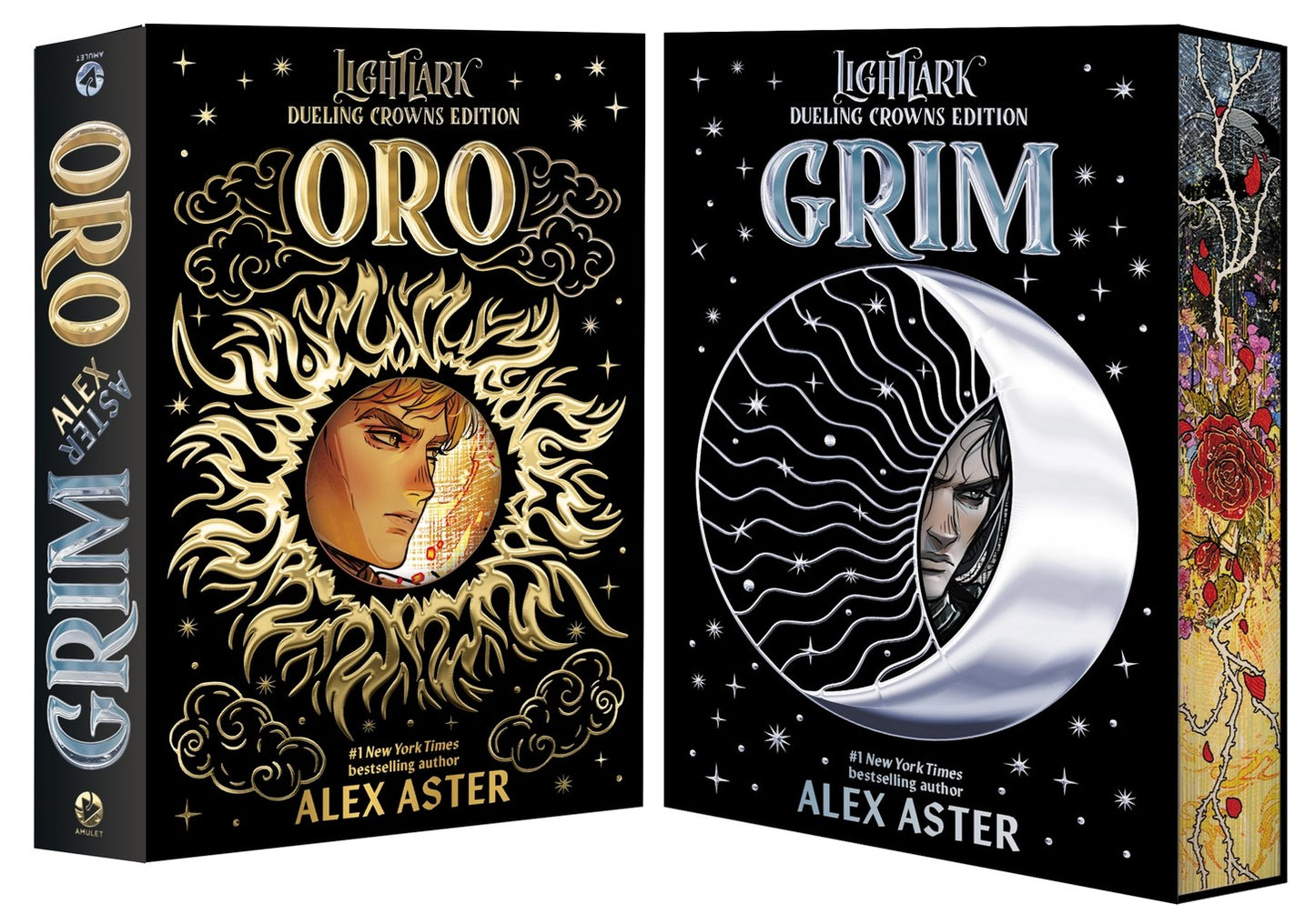 Grim and Oro: Dueling Crowns Edition (A Lightlark Deluxe Companion Book) by Alex Aster