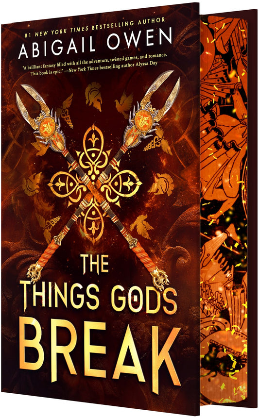 The Things Gods Break Limited Deluxe Hardback Edition by Abigail Owen